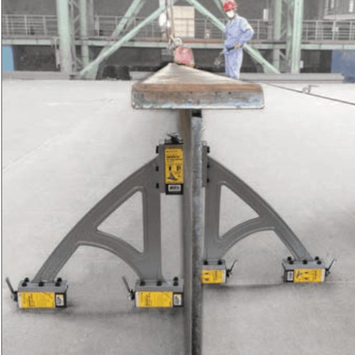 Strong Hand A-Frame Heavy-Duty Stiffener Welding Fitup Holding Magnet - Supreme Magnets