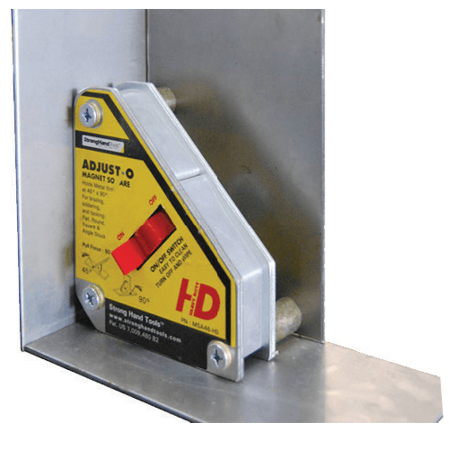 Strong Hand Adjust-O Magnet Squares Fitup and Welding Magnet Tools - Supreme Magnets